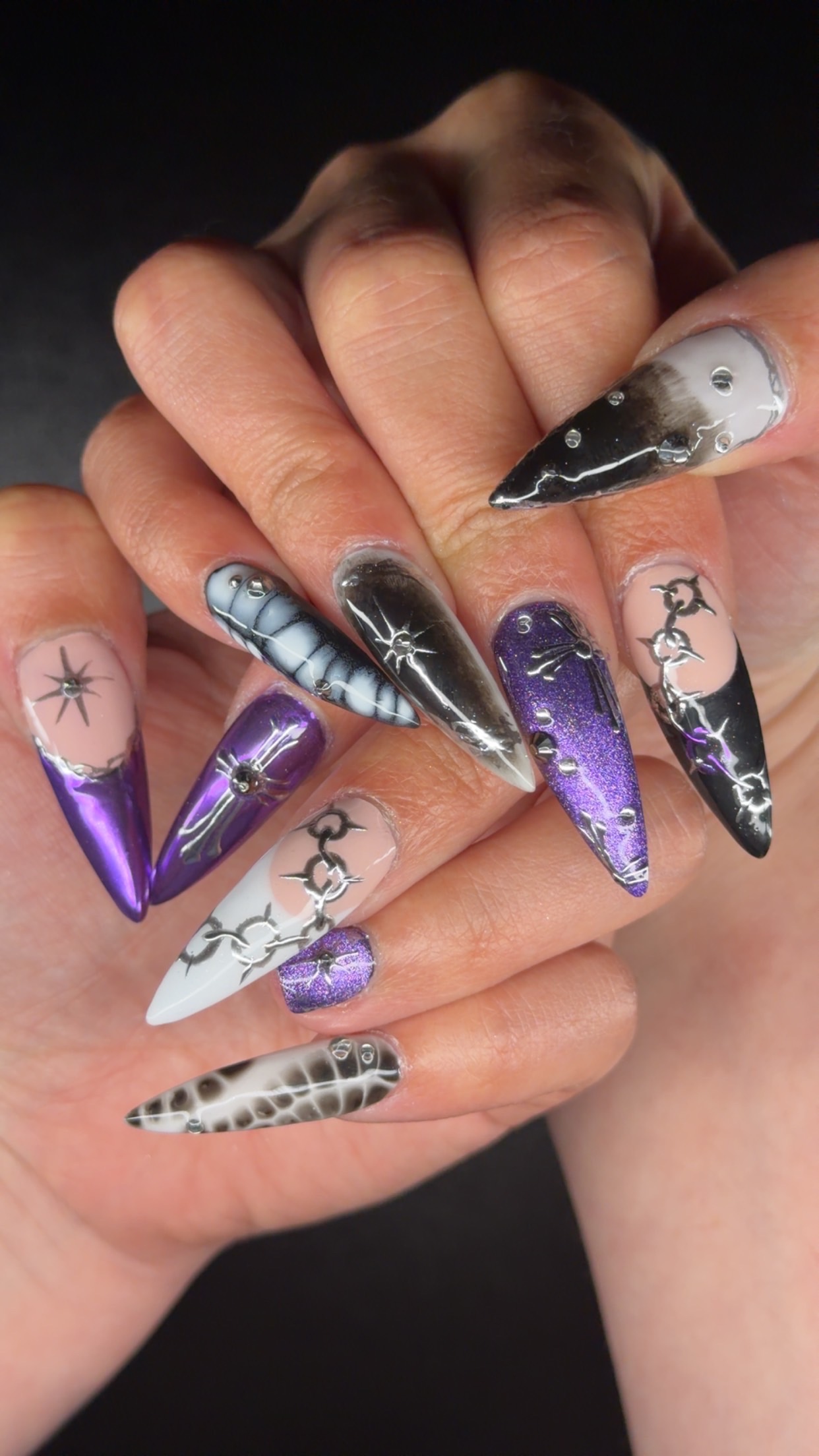 GelX Mystic Nails